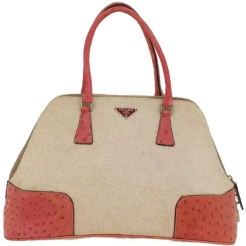 Pre-owned Canvas prada-bags , female, Sizes: ONE SIZE - Prada Vintage - Modalova