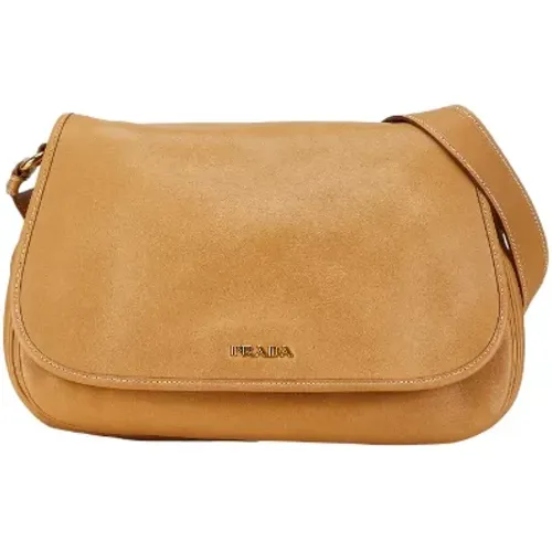 Pre-owned Leather prada-bags , female, Sizes: ONE SIZE - Prada Vintage - Modalova