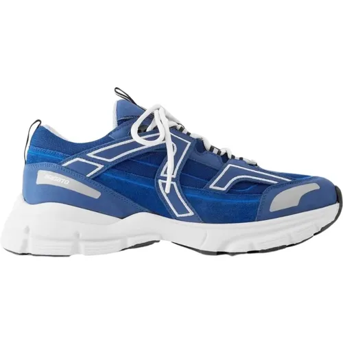 Blau/Grau Marathon R-Trail Sneakers , Herren, Größe: 43 EU - Axel Arigato - Modalova