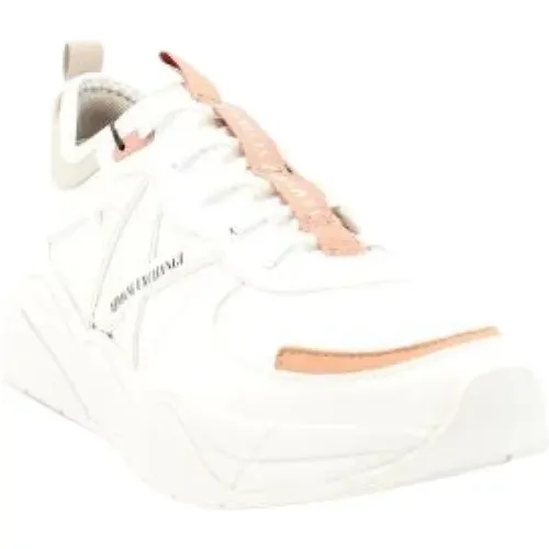 White Lace Shoes Ss23 , female, Sizes: 4 UK - Armani Exchange - Modalova