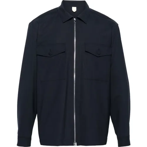 Sven Zip Up Shirt Jacket , male, Sizes: M - Altea - Modalova