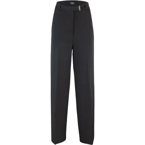 High Waist Trousers , female, Sizes: M - Liu Jo - Modalova