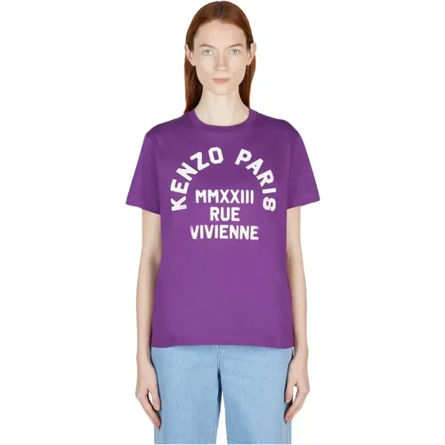 Metropolitan Streetwear T-Shirt , Damen, Größe: S - Kenzo - Modalova