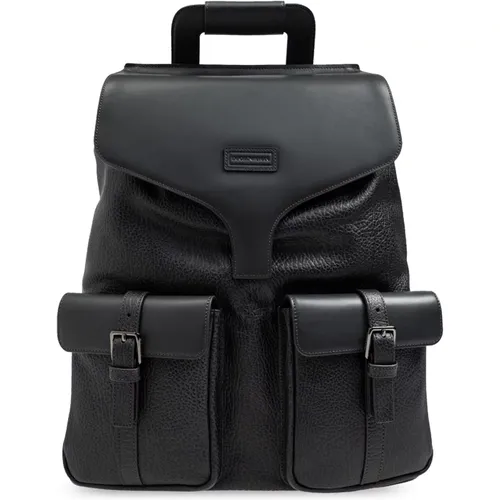 Leder-Rucksack Emporio Armani - Emporio Armani - Modalova