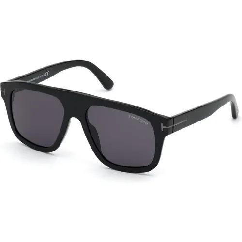 Thor Sunglasses Smoke Golden Frame , male, Sizes: 56 MM - Tom Ford - Modalova