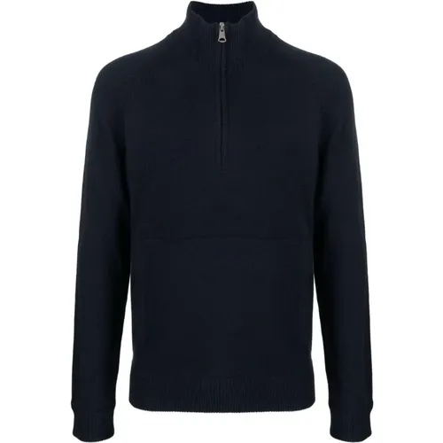 Blauer Half Zip Pullover Casual Stil - J.LINDEBERG - Modalova