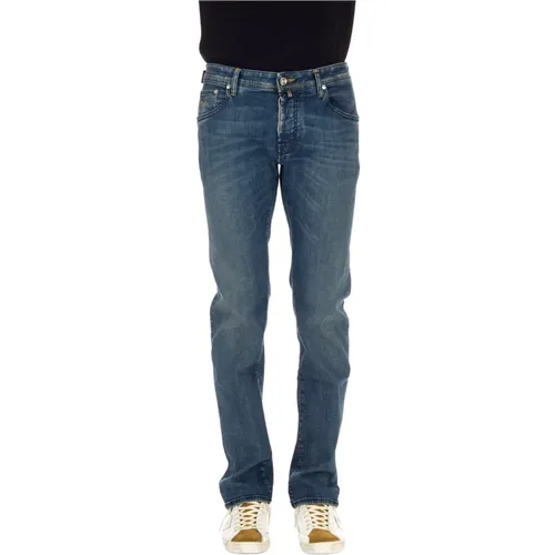 Limited Edition Denim Jeans , male, Sizes: W31, W32, W33 - Jacob Cohën - Modalova