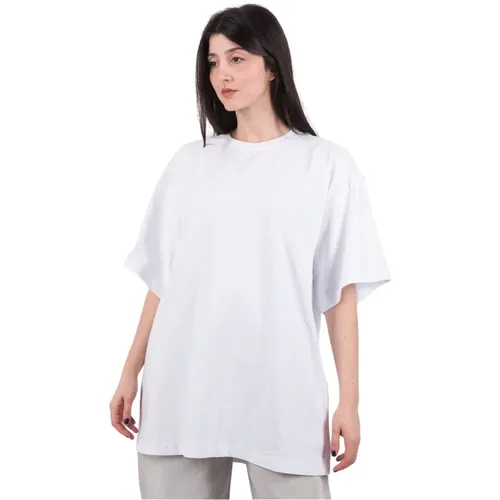 Blocco Weißes T-Shirt , Damen, Größe: M - SPORTMAX - Modalova