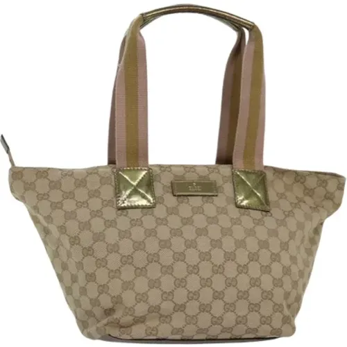 Pre-owned Canvas totes , female, Sizes: ONE SIZE - Gucci Vintage - Modalova