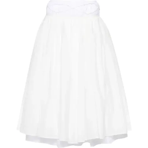 Layered Maxi Skirt , female, Sizes: XS - Quira - Modalova