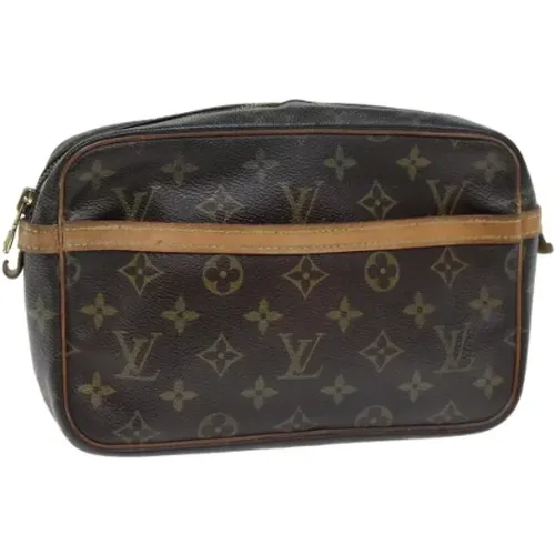 Pre-owned Canvas clutches , female, Sizes: ONE SIZE - Louis Vuitton Vintage - Modalova