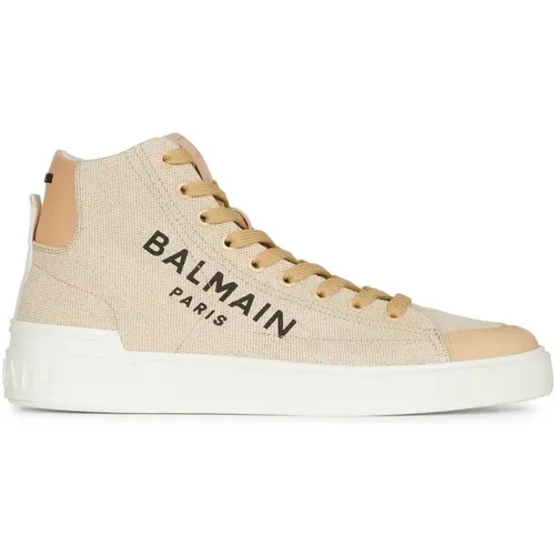 High Top Casual Sneakers , female, Sizes: 3 UK - Balmain - Modalova