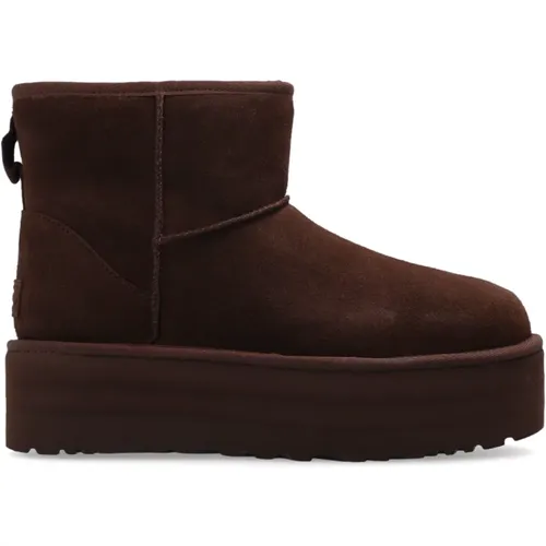 Classic Mini Platform Schneestiefel , Damen, Größe: 39 EU - Ugg - Modalova