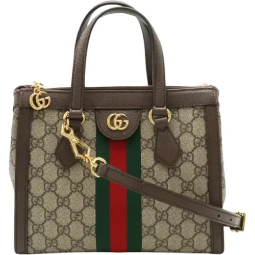 Pre-owned Canvas totes , female, Sizes: ONE SIZE - Gucci Vintage - Modalova