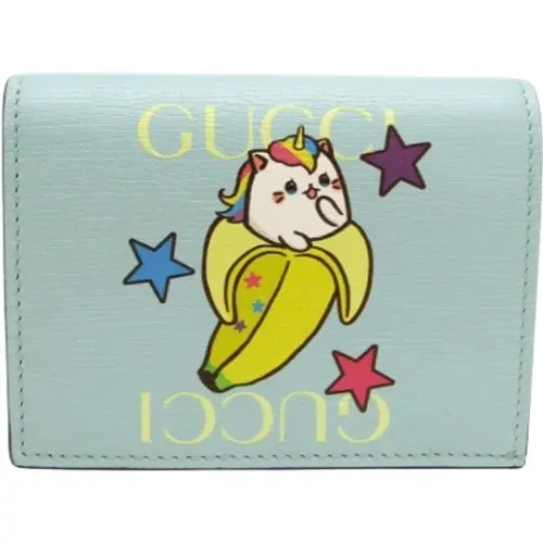 Pre-owned Leather wallets , female, Sizes: ONE SIZE - Gucci Vintage - Modalova