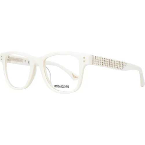 Creme Damen Optische Brillen , Damen, Größe: ONE Size - Zadig & Voltaire - Modalova