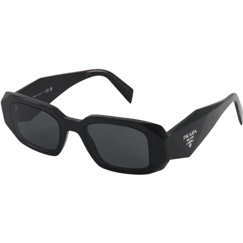 Rectangle Sunglasses in , unisex, Sizes: S - Prada - Modalova
