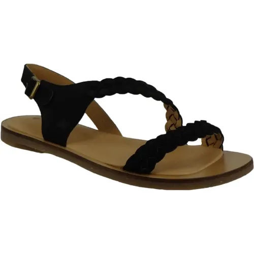 Schwarze Damensandalen , Damen, Größe: 41 EU - El Naturalista - Modalova