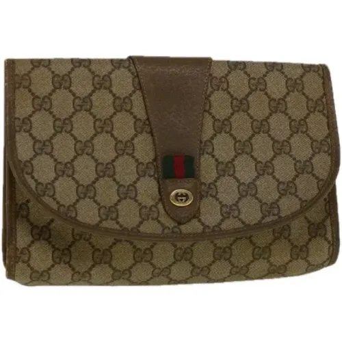 Pre-owned Canvas gucci-bags , female, Sizes: ONE SIZE - Gucci Vintage - Modalova