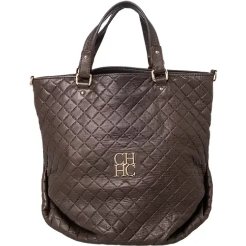 Pre-owned Leder totes - Carolina Herrera Pre-owned - Modalova