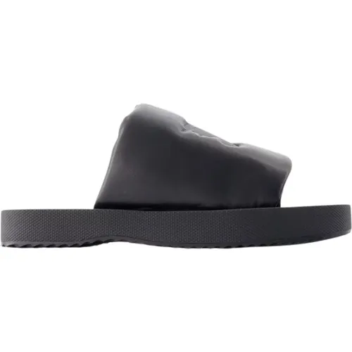 Leather Slab Sandals , female, Sizes: 6 UK - Burberry - Modalova