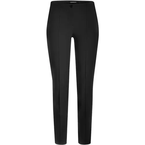 Slim Fit High Waist Pants with Decorative Stitching , female, Sizes: XL, S, L, M, 3XL, 2XL - CAMBIO - Modalova