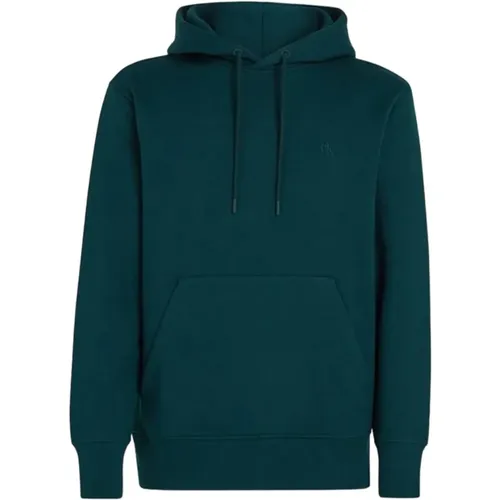 Gerippter Hoodie , Herren, Größe: XL - Calvin Klein Jeans - Modalova