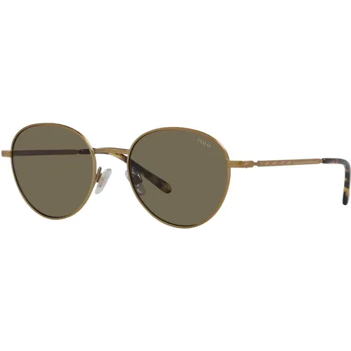 Semishiny Brass/ Sunglasses PH 3144 , male, Sizes: 51 MM - Ralph Lauren - Modalova