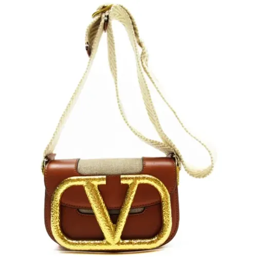 Pre-owned Leather shoulder-bags , female, Sizes: ONE SIZE - Valentino Vintage - Modalova