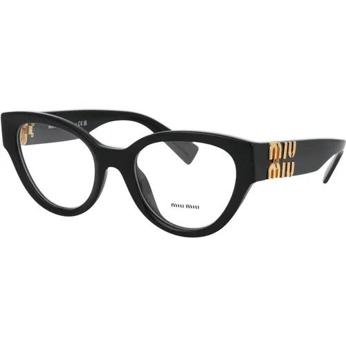Stylish Optical Glasses Model 01Vv , female, Sizes: 52 MM - Miu Miu - Modalova