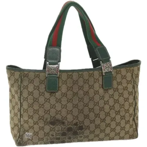 Pre-owned Cotton gucci-bags , female, Sizes: ONE SIZE - Gucci Vintage - Modalova