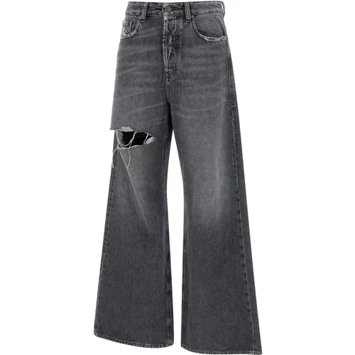 Schwarze Gerades Jeans 1996 D-Sire 007x4 , Damen, Größe: W28 L32 - Diesel - Modalova