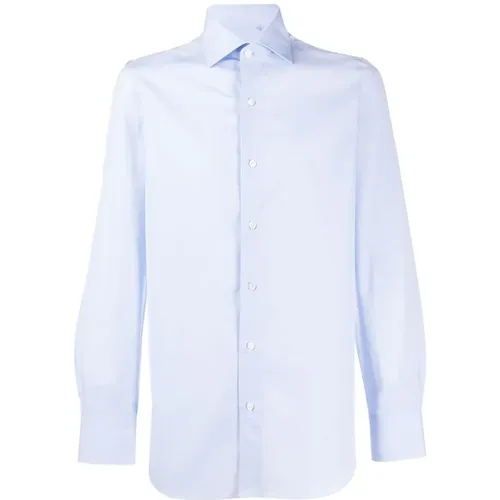 Cotton shirt , male, Sizes: 3XL - Finamore - Modalova