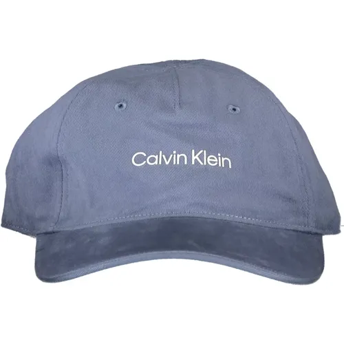 Mens Visor Cap with Logo Print , unisex, Sizes: ONE SIZE - Calvin Klein - Modalova