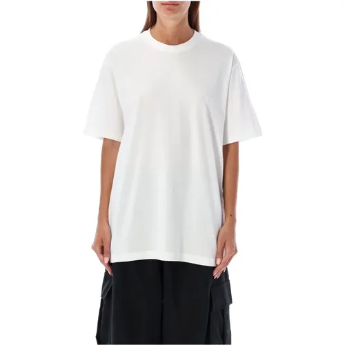 Weißes T-Shirt mit JFX-Druck , Damen, Größe: L - Y-3 - Modalova