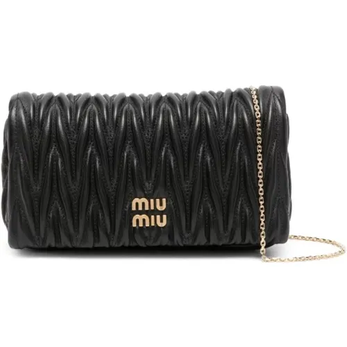 Classic Mini Bag , female, Sizes: ONE SIZE - Miu Miu - Modalova