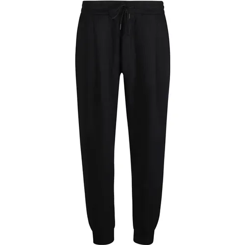 Logo-Plaque Track Pant , male, Sizes: L - Emporio Armani - Modalova