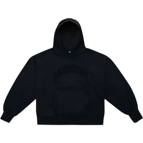 Faded Logo Hoodie in Chaos Black , Herren, Größe: S - GARMENT WORKSHOP - Modalova