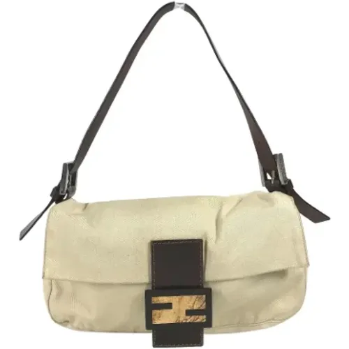 Pre-owned Canvas fendi-bags , female, Sizes: ONE SIZE - Fendi Vintage - Modalova