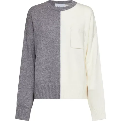 Stilvolle Sweaters Kollektion , Damen, Größe: S - KAOS - Modalova