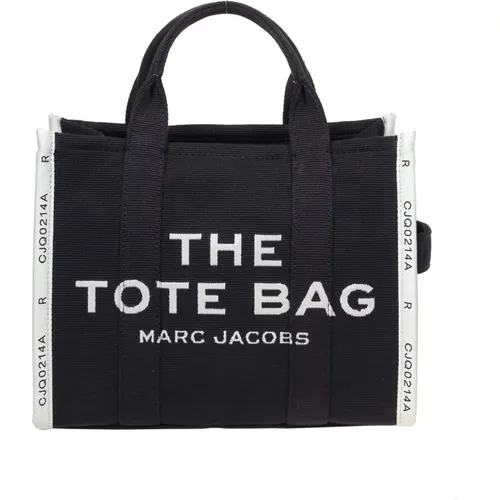 Jacquard Handbag with Zip Closure , female, Sizes: ONE SIZE - Marc Jacobs - Modalova