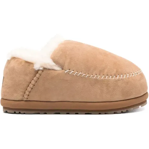 Slip-On Sandals with Faux-Fur Lining , male, Sizes: 10 UK - Ugg - Modalova