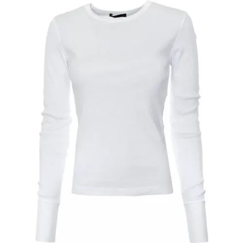 Geripptes Langarmshirt , Damen, Größe: XL - drykorn - Modalova