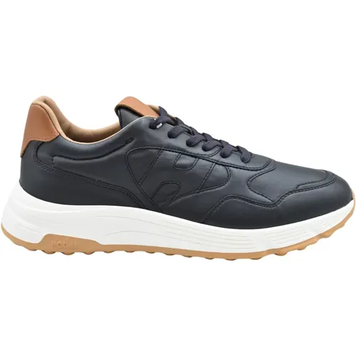 Leather Flat Shoes , male, Sizes: 11 UK, 8 UK, 7 UK, 9 UK, 6 UK, 10 UK - Hogan - Modalova