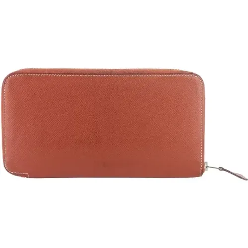 Pre-owned Leather clutches , female, Sizes: ONE SIZE - Hermès Vintage - Modalova