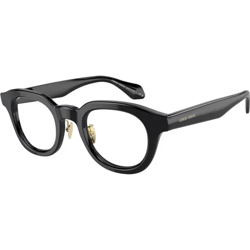 Stylische Brille Ar7253 in Schwarz , unisex, Größe: 47 MM - Giorgio Armani - Modalova