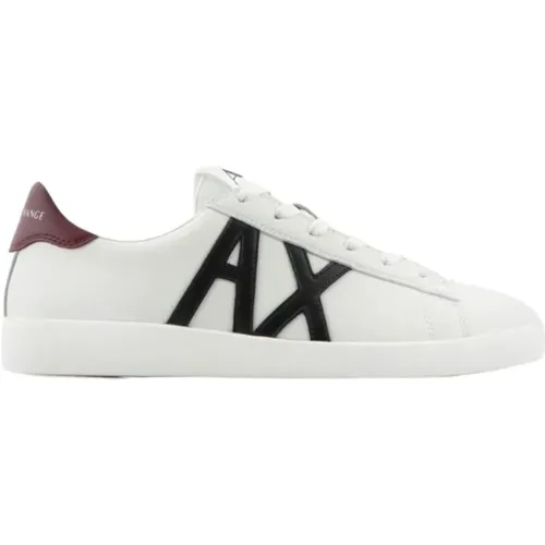 Low Top Sneakers , male, Sizes: 7 UK, 11 UK, 9 UK, 10 UK - Armani Exchange - Modalova