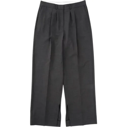 Relaxed-Fit Pleated Long Pants , female, Sizes: S - Birgitte Herskind - Modalova