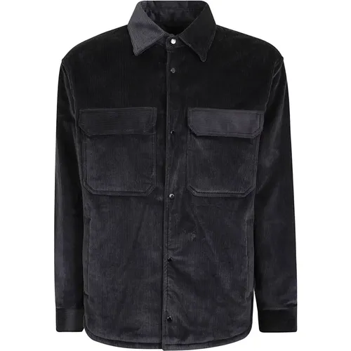 Grey Jacket Aw24 Stylish Mens Clothing , male, Sizes: XL, S - Emporio Armani - Modalova