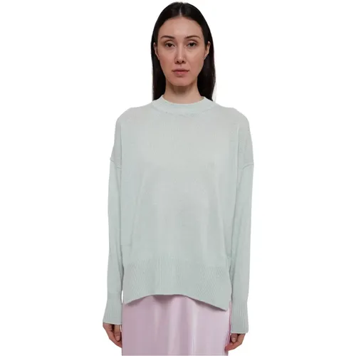 Cashmere Sweater, Long Sleeves, Crew Neck , female, Sizes: S, M - Jil Sander - Modalova